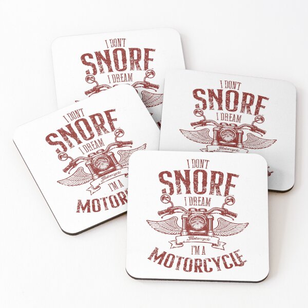 Item preview, I Don't Snore I Dream I'm a Motorcycle Funny Biker designed and sold by JRRTs.