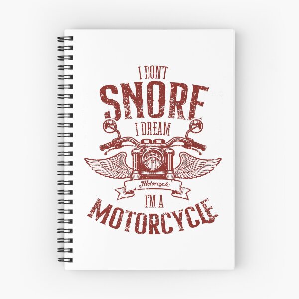 Item preview, I Don't Snore I Dream I'm a Motorcycle Funny Biker designed and sold by JRRTs.