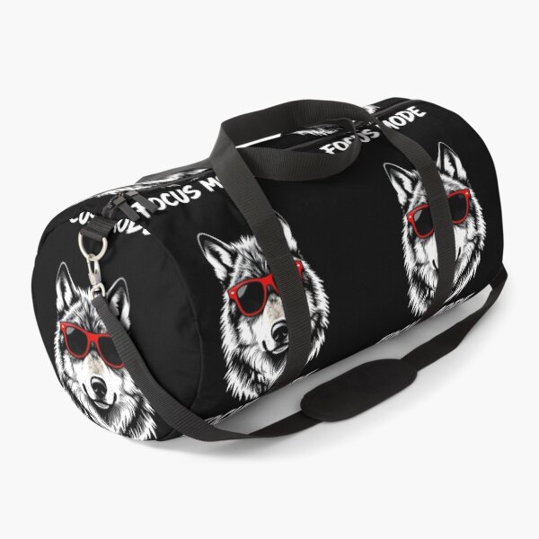 Item preview, Focus Mode – Cool Wolf with Sunglasses Graphic Art designed and sold by MKV Design.