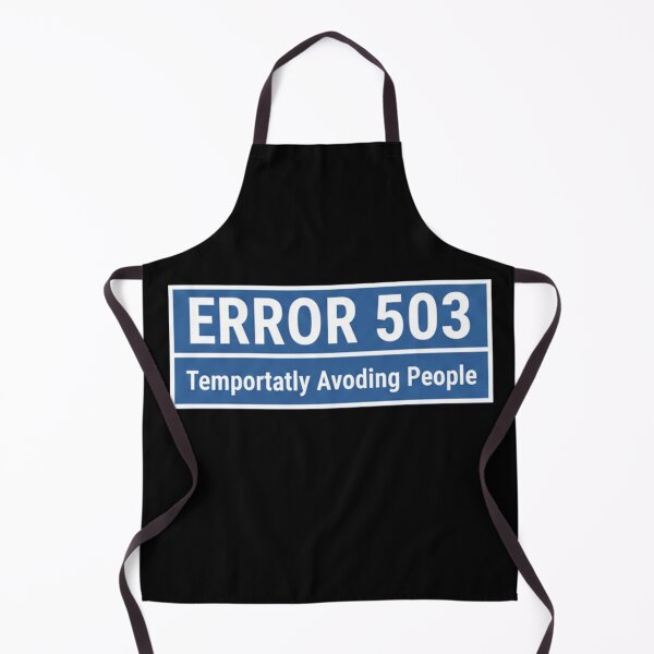 Item preview, Error 503 Temporarily Avoiding People designed and sold by Owcomm.