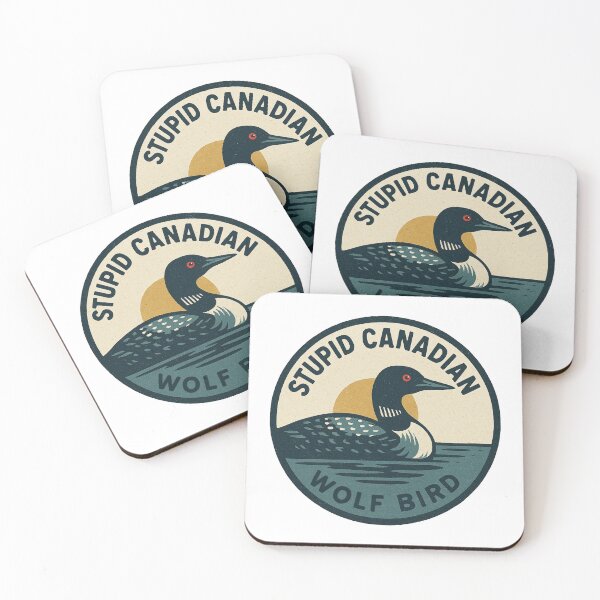 Item preview, Stupid Canadian Wolf Bird designed and sold by CamaseizArt.