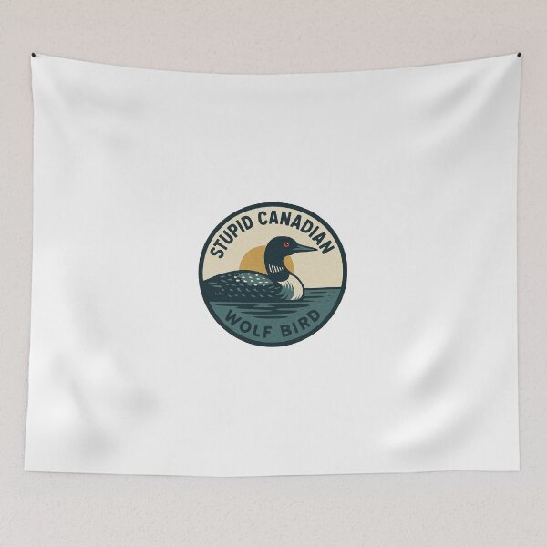 Item preview, Stupid Canadian Wolf Bird designed and sold by CamaseizArt.