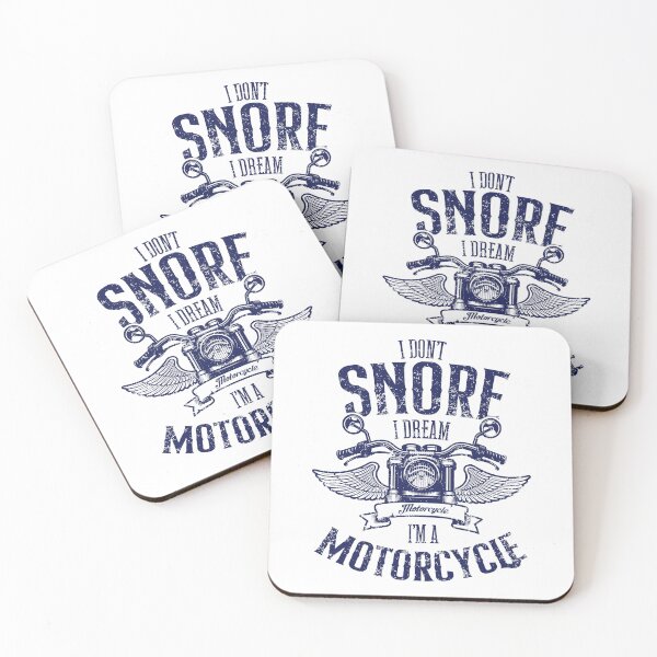 Item preview, I Don't Snore I Dream I'm a Motorcycle Funny Biker designed and sold by JRRTs.