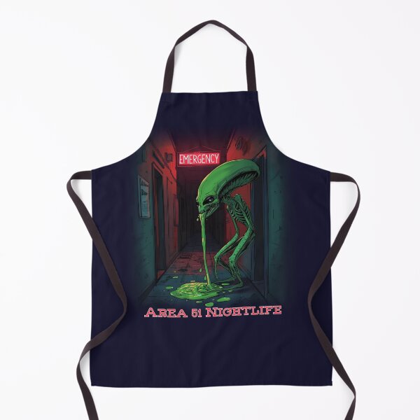Item preview, Area 51 Nightlife Alien Bar – Drunk Green Alien Funny Sci-Fi designed and sold by Kmcantley.