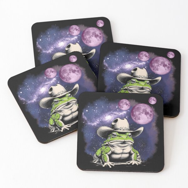 Item preview, Midnight Cowboy Frog – 3 Purple Moons, New Sheriff in Town designed and sold by Kmcantley.