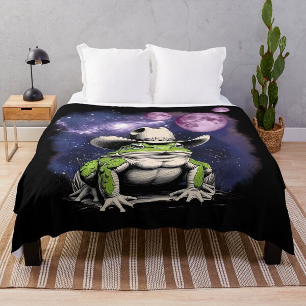 Item preview, Midnight Cowboy Frog – 3 Purple Moons, New Sheriff in Town designed and sold by Kmcantley.