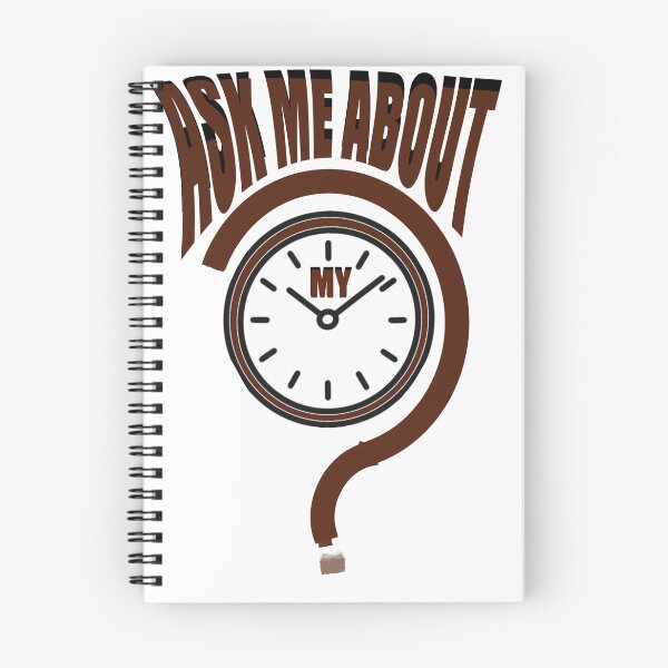 Item preview, Ask Me About My Watches – Watch Question Mark Typography Design designed and sold by Ramadane_design1.