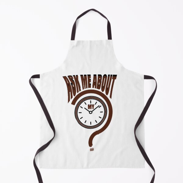 Item preview, Ask Me About My Watches – Watch Question Mark Typography Design designed and sold by Ramadane_design1.