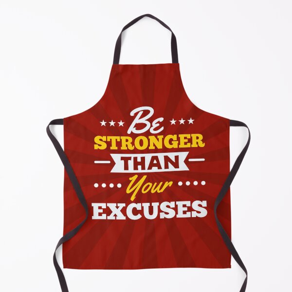 Item preview, Be Stronger Than Your Excuses | Mental Toughness, Gym & Discipline Quote designed and sold by Maltachi Designs.
