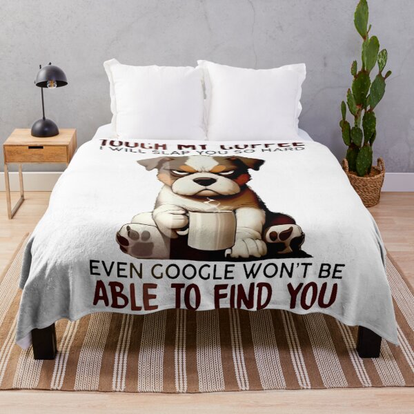 Item preview, Grumpy Bulldog Coffee Lover - Don't Touch My Coffee designed and sold by MOFAPPAREL.