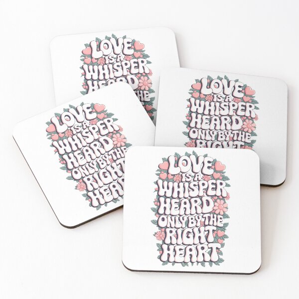 Item preview, Love Is a Whisper Heard Only by the Right Hear designed and sold by Art-Arcade6.