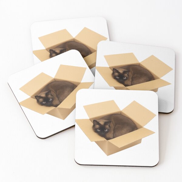 Item preview, Cat in a box designed and sold by Eiraoff.