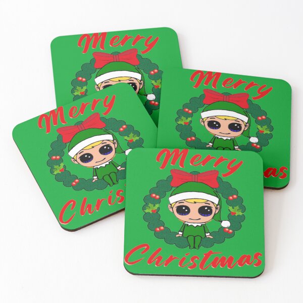 Item preview, cute merry Christmas elf designed and sold by TygerOCatz.