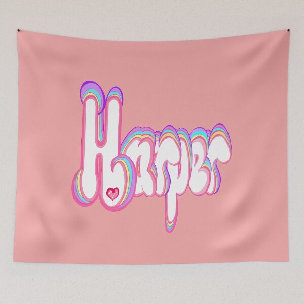 Item preview, Harper Popular Girls and womens Personalized Custom name gifts in pink and pastels designed and sold by Artonmytee.