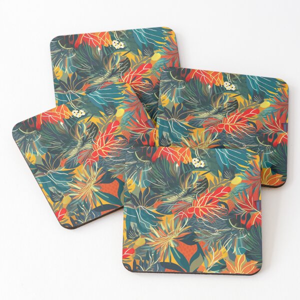 Item preview, Tropical Leaves - Vibrant Paradise designed and sold by Ed & Harmony.