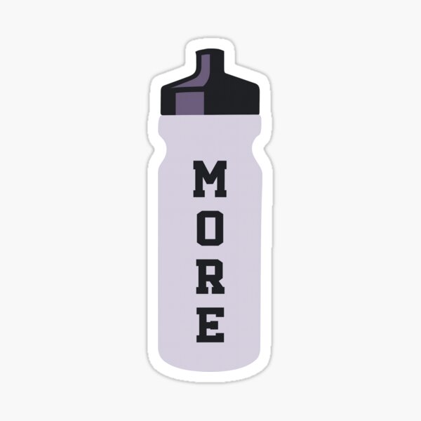 Funny More Bottle Water Hockey Romance LGBT Sticker