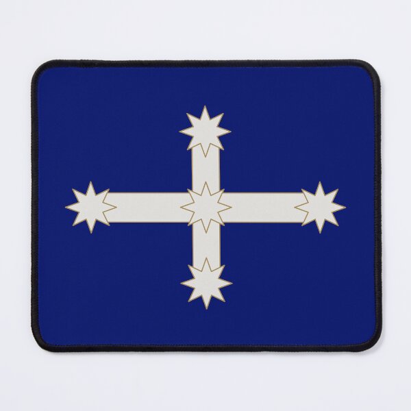Item preview, Eureka Cross with Stars, Eureka Flag designed and sold by AASparksDesigns.