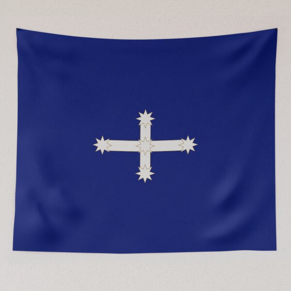 Item preview, Eureka Cross with Stars, Eureka Flag designed and sold by AASparksDesigns.
