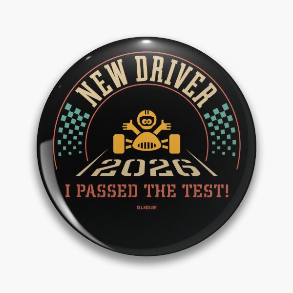Item preview, New Driver 2026 – I Passed The Test! (Driver’s License / Driving Licence / 4C) designed and sold by MrFaulbaum.