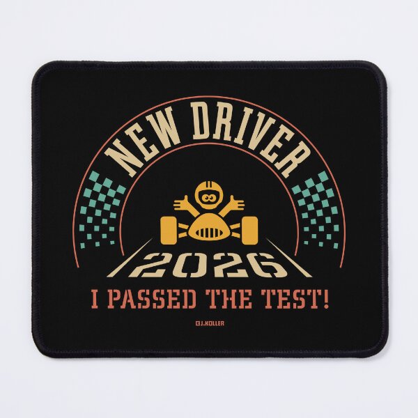 Item preview, New Driver 2026 – I Passed The Test! (Driver’s License / Driving Licence / 4C) designed and sold by MrFaulbaum.
