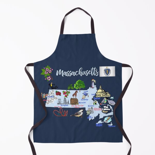 Item preview, Enchanting Massachusetts: Iconic Landmarks & Nature Collage T-Shirt designed and sold by mashmosh.