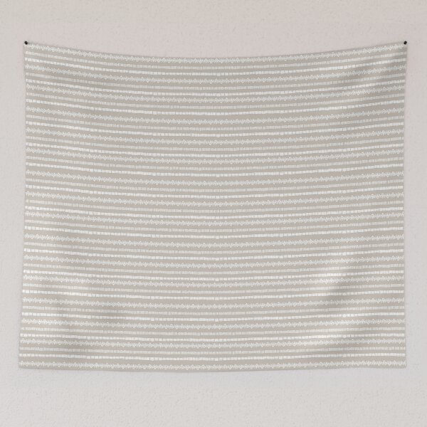 Item preview, Script - Shizen - latte white designed and sold by Stephanie Fiona Design.