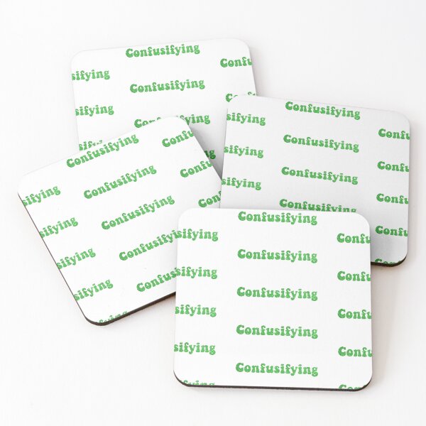 Item preview, Confusifying Green Glitter Sticker | Wicked Musical Quote Fan Art | Broadway Show Pop Culture Merch designed and sold by Petersen Arts.