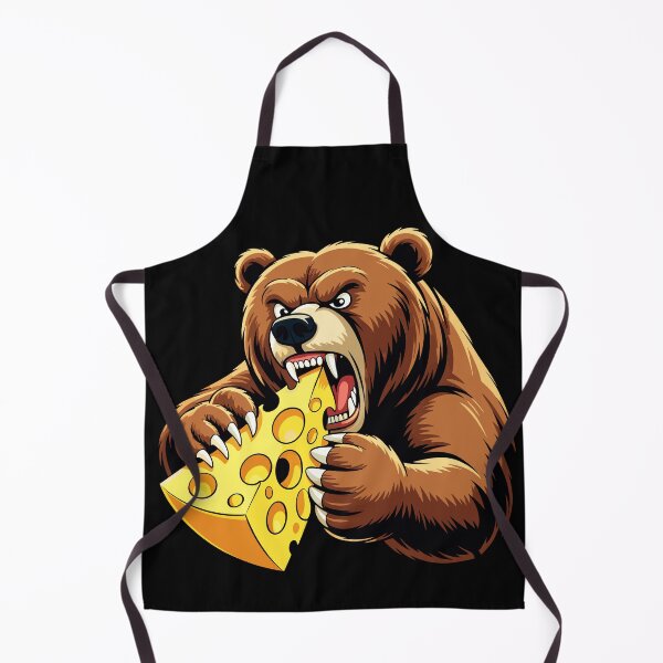 Item preview, Angry Bear Eating Cheese designed and sold by designleon19.