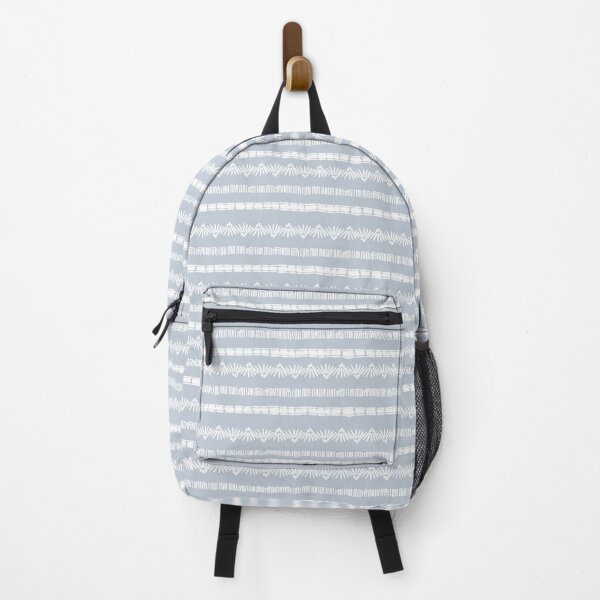 Item preview, Script - Shizen - blue white designed and sold by Stephanie Fiona Design.