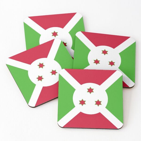 Item preview, Burundi National Flag Vibrant Design designed and sold by NTGUILTY.