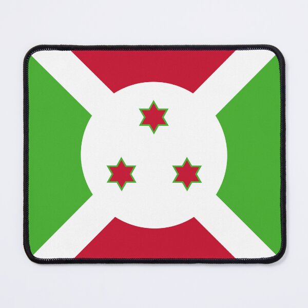 Item preview, Burundi National Flag Vibrant Design designed and sold by NTGUILTY.