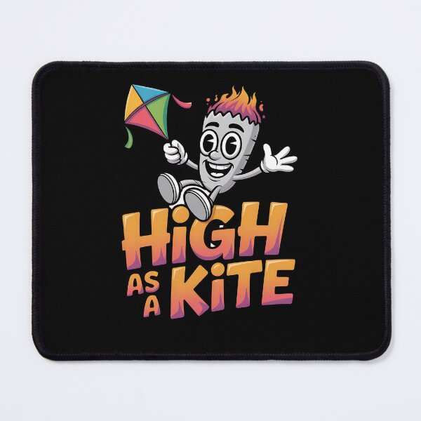 Item preview, High as a Kite – Funny Retro Chill Vibes Gift for Pot Head designed and sold by The People’s Punchline.