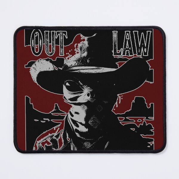 Item preview, Outlaw Alien Cowboy – Desert Western Sci-Fi Bandit Art designed and sold by Kmcantley.