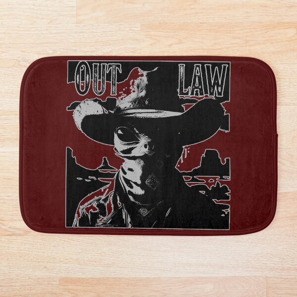 Item preview, Outlaw Alien Cowboy – Desert Western Sci-Fi Bandit Art designed and sold by Kmcantley.
