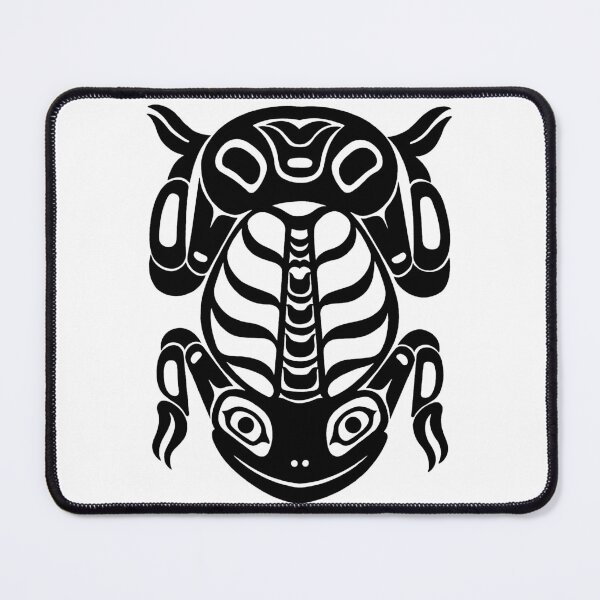 Item preview, Frog Totem of Pacific Northwest Indians British Columbia designed and sold by YuckyCat.