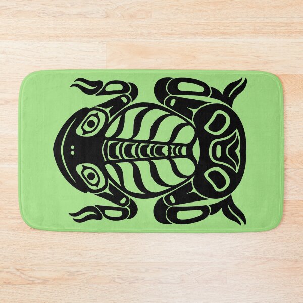 Item preview, Frog Totem of Pacific Northwest Indians British Columbia designed and sold by YuckyCat.