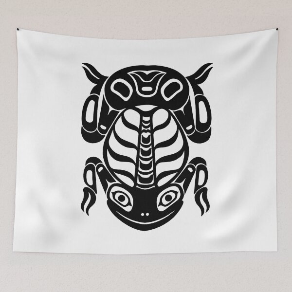 Item preview, Frog Totem of Pacific Northwest Indians British Columbia designed and sold by YuckyCat.