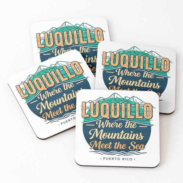 Item preview, Luquillo — Where the Mountains Meet the Sea | Puerto Rico Coastal Pride Design designed and sold by FitEnvy.
