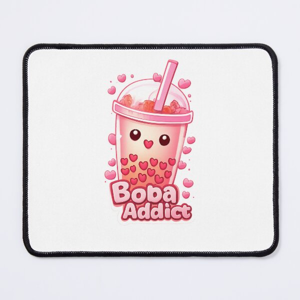 Item preview, Kawaii Strawberry Boba Addict Cute Bubble Tea Lover Aesthetic Design “ Tea Lovers and Gifts” designed and sold by Kaehaniz.