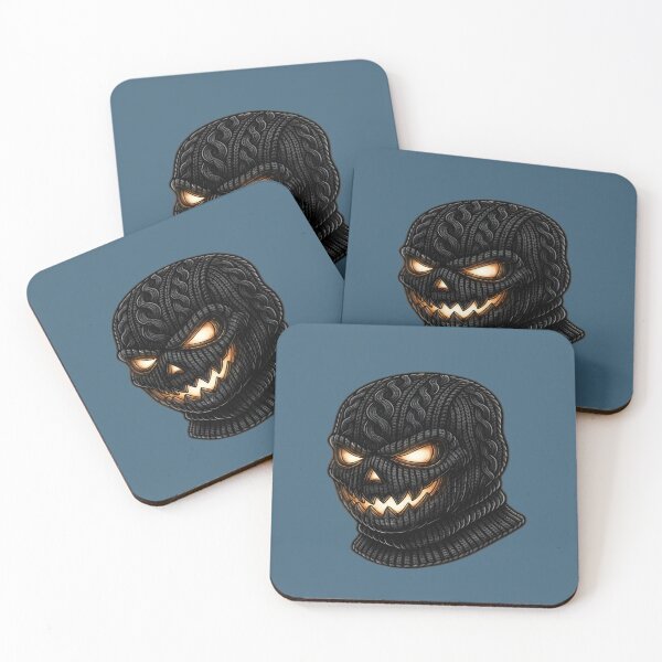 Item preview, Glowing Evil Smile Balaclava - Dark Streetwear Art designed and sold by Dakson Design - Fantasy Art.