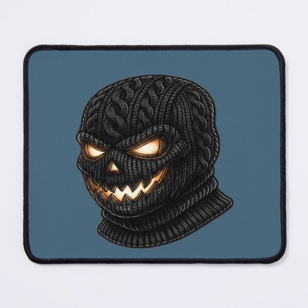 Item preview, Glowing Evil Smile Balaclava - Dark Streetwear Art designed and sold by Dakson Design - Fantasy Art.