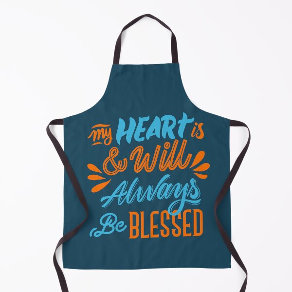Item preview, My Heart Is And Will Always Be Blessed | Gratitude, Faith & Inner Peace Quote designed and sold by Maltachi Designs.