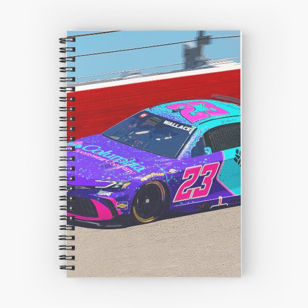 Item preview, Bubba Wallace racing in his 2025 Nascar Cupcar watercolor designed and sold by Rodissimus1984.