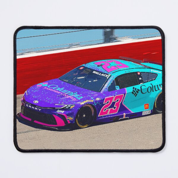 Item preview, Bubba Wallace racing in his 2025 Nascar Cupcar watercolor designed and sold by Rodissimus1984.