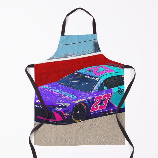Item preview, Bubba Wallace racing in his 2025 Nascar Cupcar watercolor designed and sold by Rodissimus1984.