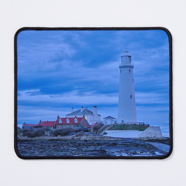 Item preview, St Marys Island and Lighthouse before Sunrise designed and sold by Violaman.