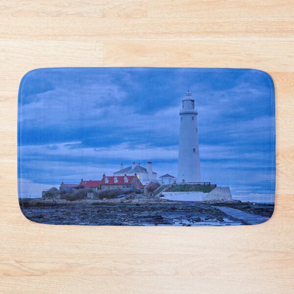 Item preview, St Marys Island and Lighthouse before Sunrise designed and sold by Violaman.