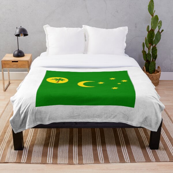 Aperçu de l'œuvre Drapeau des îles Cocos (Keeling) - Design épuré créée et vendue par NTGUILTY.