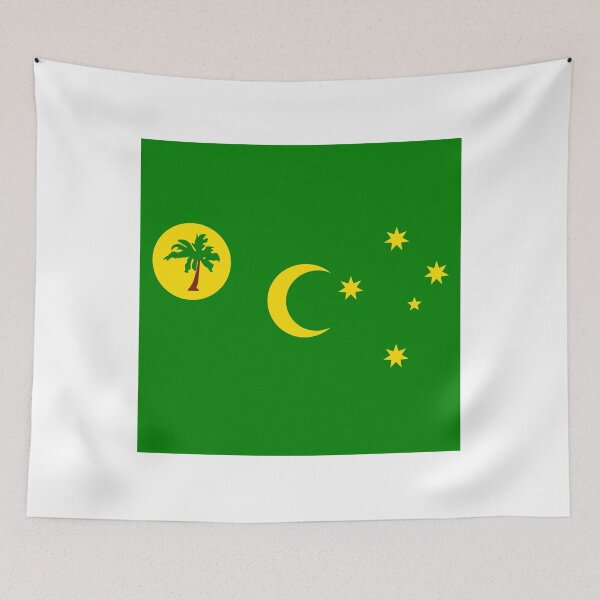 Item preview, Cocos (Keeling) Islands Flag Clean Design designed and sold by NTGUILTY.