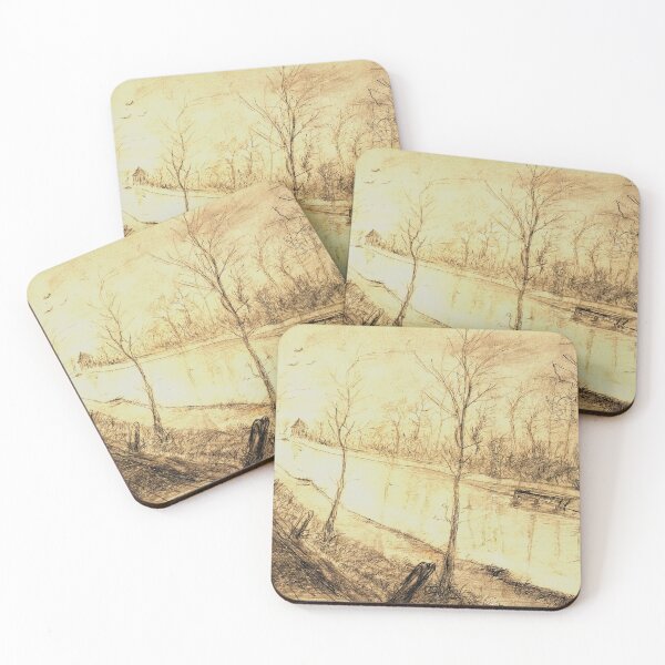 Item preview, Vincent Van Gogh - Canal designed and sold by st1art.
